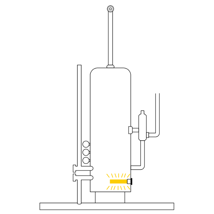2x24 Extruded Magnesium Anode — Anode Sales Company